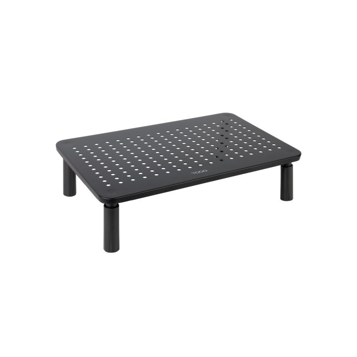 TooQ Multi-Purpose Monitor/Laptop Riser Stand, Black