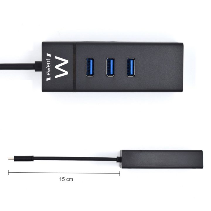 Ewent EW1141 base para portátil e replicador de portas USB 3.2 Gen 1…