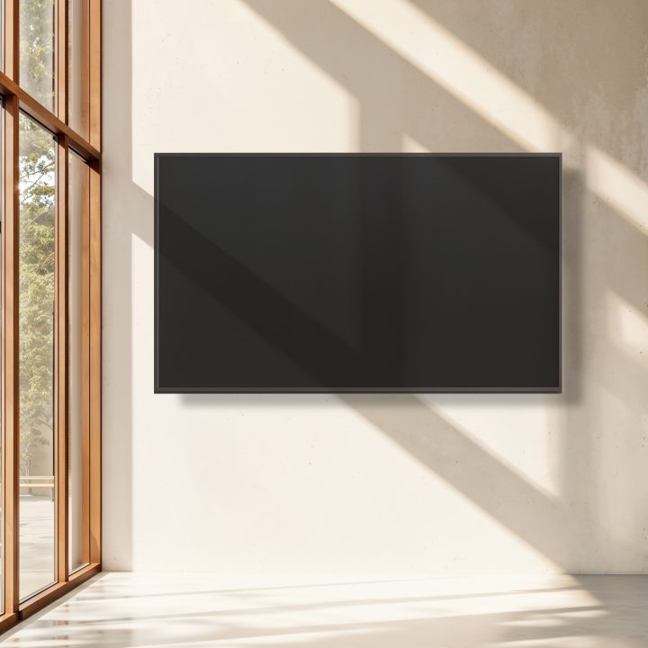 TooQ Suporte de Parede Fixo para Ecrãs 37"- 80", Preto