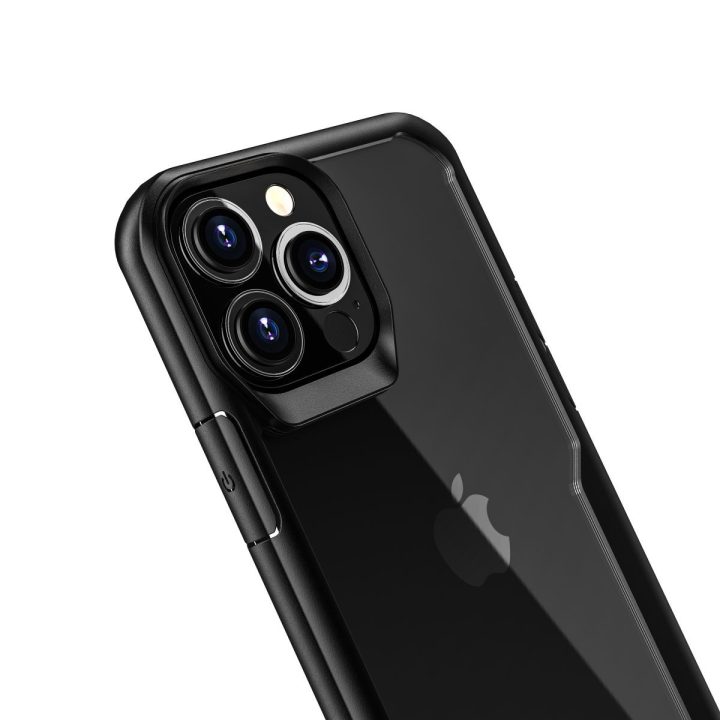 Muvit shockproof 2m case for Apple iPhone 13 Pro clear-black…