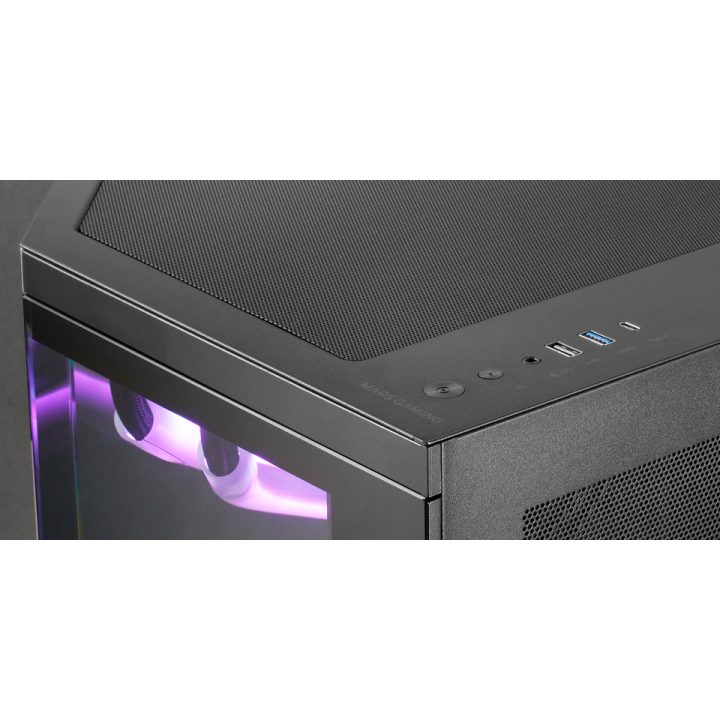 Mars Gaming MC-3TCORE, Caixa Gaming Custom ATX, Tripla Janela em…