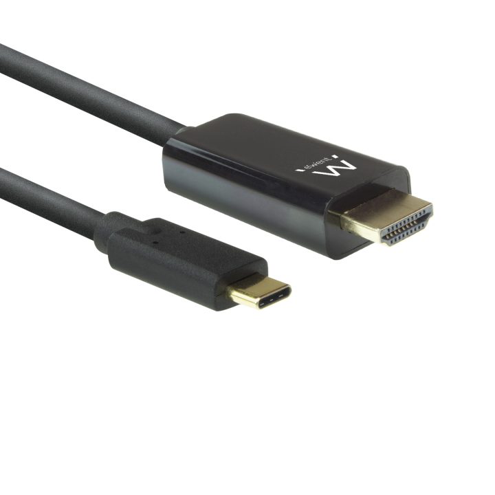 Ewent EW9824 adaptador de cabo de vídeo 2 m USB Tipo C HDMI tipo A…