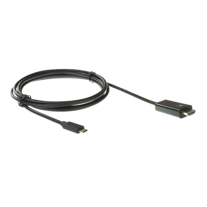 Ewent EW9824 adaptador de cable de vídeo 2 m USB Tipo C HDMI tipo A…