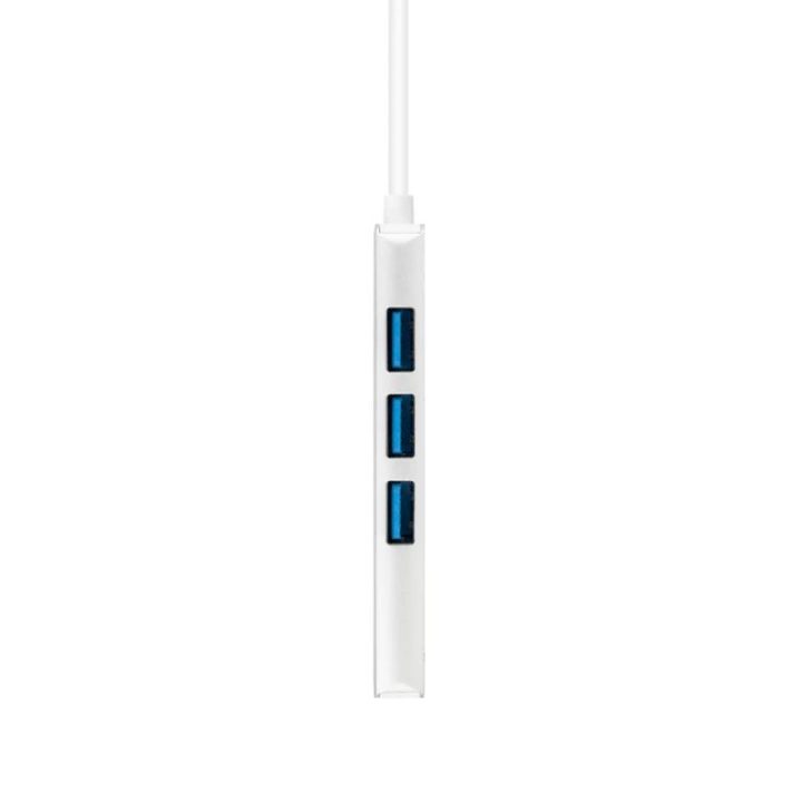 Hub Nanocable USB-A 3.0 para 4xUSB3.0, USB-A/M-USB 3.0/H, Alumínio…