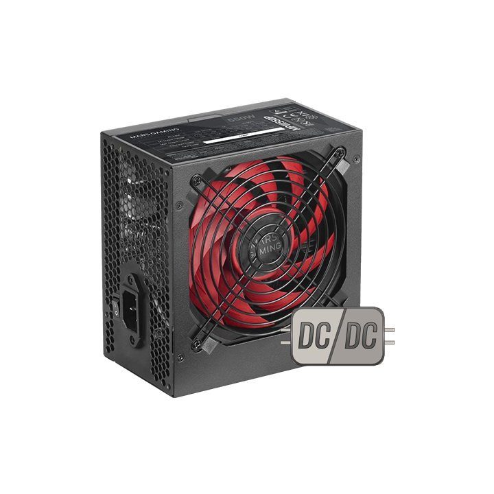 Mars Gaming MPIII550P, Fonte de Alimentação PC ATX 550W, 5 Anos de…