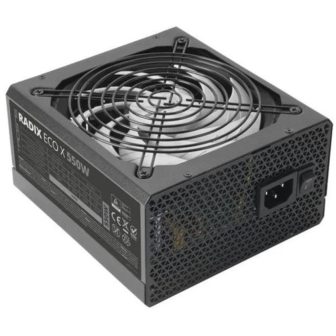Tacens RADIX ECO X 550, Fonte de Alimentação PC ATX 550W, 6 Anos de…