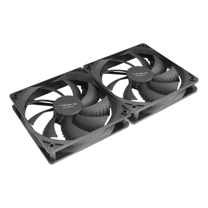Tacens Anima AF12X2 PC Cooling System Computer Case Fan 12 cm Black 2…