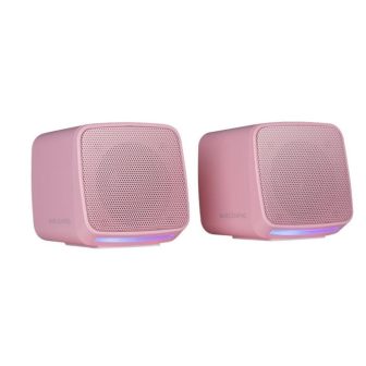 Mars Gaming MS-PRO, Compact Speakers 10W, Dynamic RGB Flow Lighting…