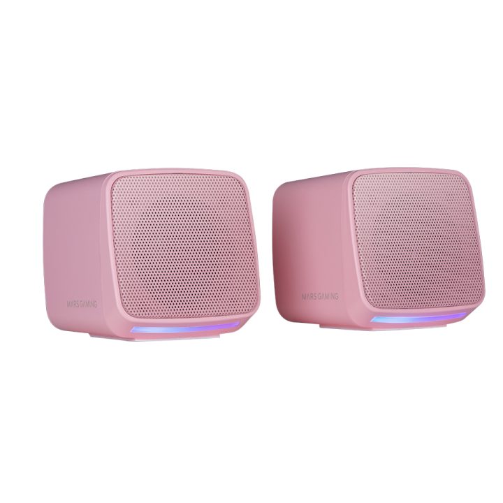 Mars Gaming MS-PRO, Compact Speakers 10W, Dynamic RGB Flow Lighting…