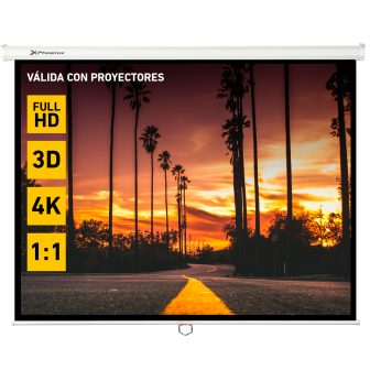 Phoenix technologies Pantalla manual videoproyector pared y techo…