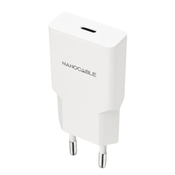 Nanocable USB-C/PD 20W Charger, White