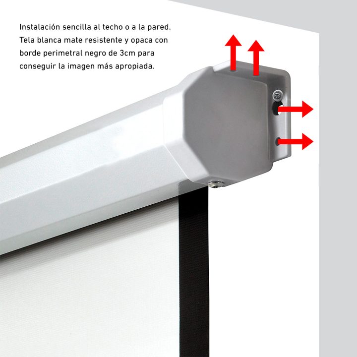 Phoenix Technologies Manual Projector Screen Wall and Ceiling Phoenix…