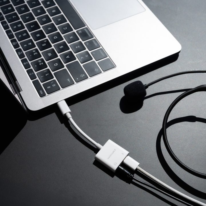 Nanocable USB-C/M to 3.5/H Audio Adapter + USB-C/H PD 60W, 11.5 cm…