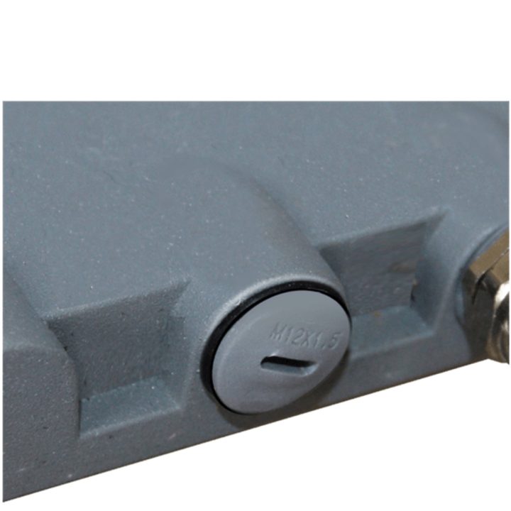 Projetor LED Silver Foco IPS 65 10W 5700K luz fria 800LM cinzento