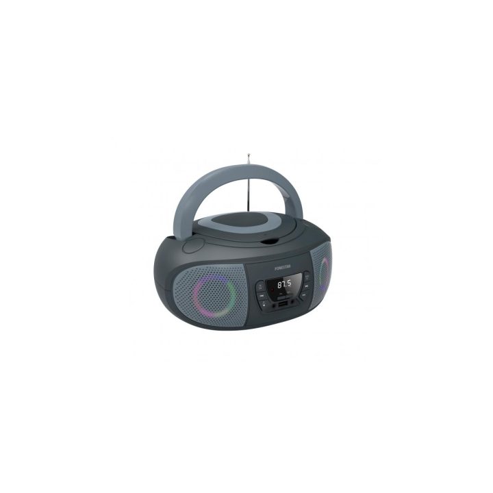 Fonestar Radio CD System Boom-Go-G USB Gray