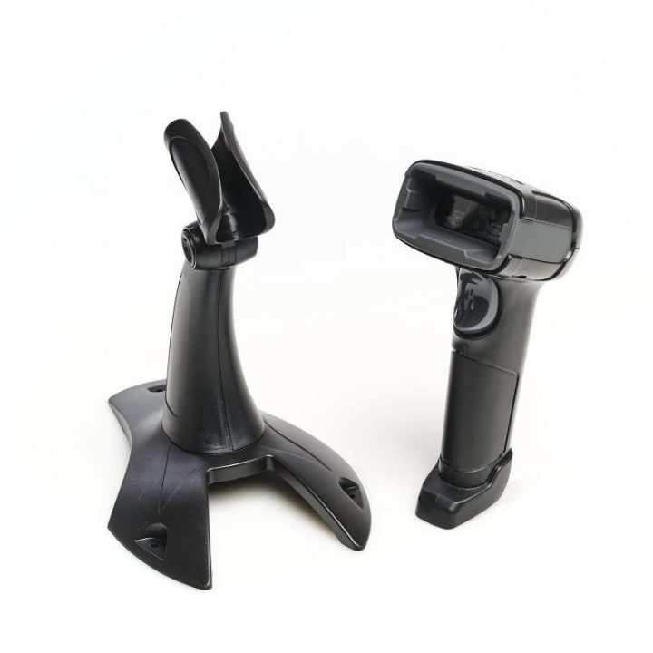 iggual 2D Barcode Scanner USB with Stand