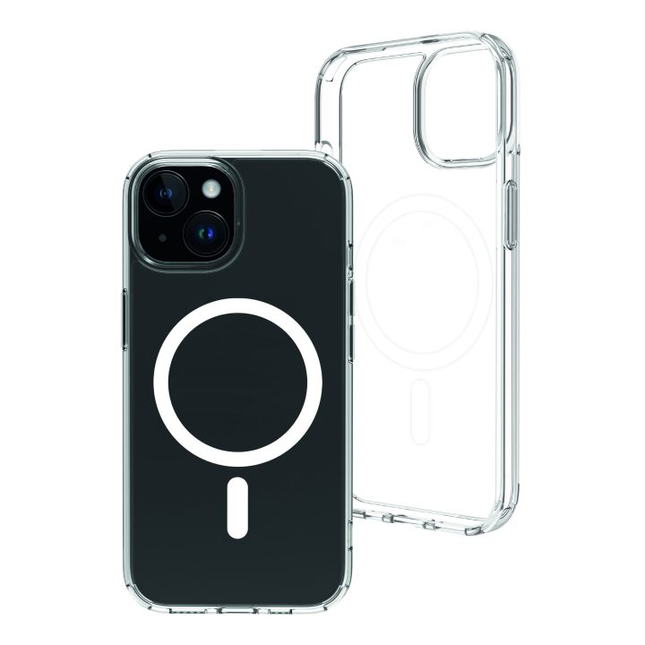 Capa Muvit recycletek MagSafe para Apple iPhone 15 transparente…
