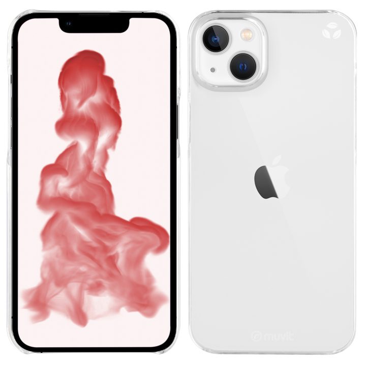 Muvit Recycletek Clear Antibacterial Case for Apple iPhone 14 Plus…