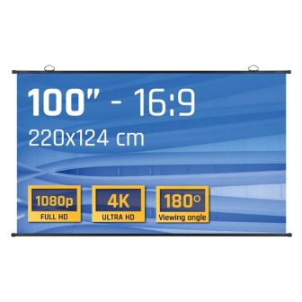 Iggual Pantalla enrollable manual 100"16:9 PEM100p (IGG318096)