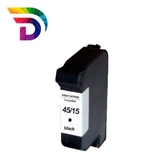 Tinta reciclada Dayma para HP N15-N45 negro 930 pag. (M-HP15/45)