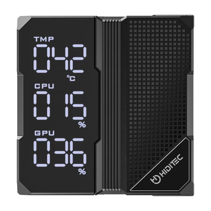 Hiditec DC40 PRO Air CPU Cooler 12 cm Black 1 piece(s)