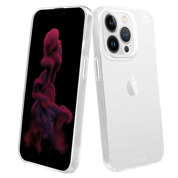 Funda Muvit recycletek para Apple iPhone 14 pro transparente…