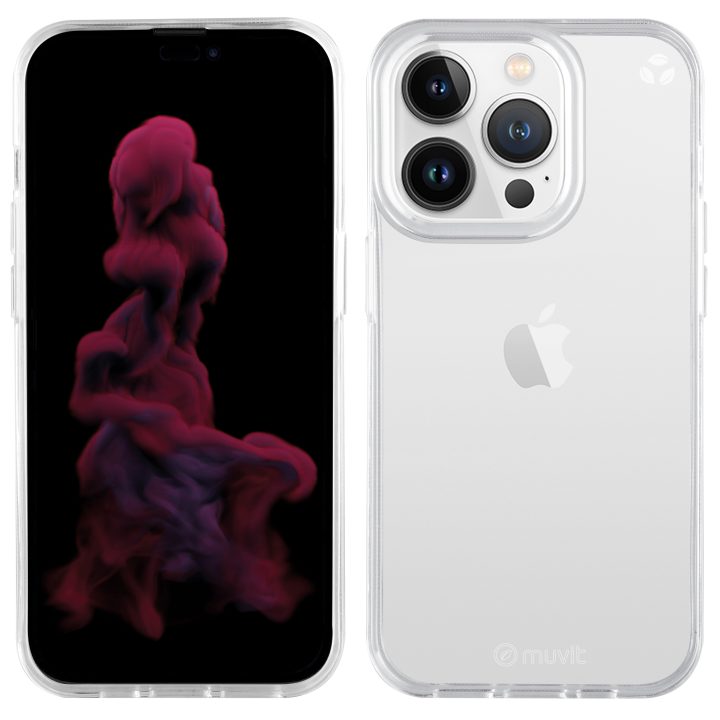 Capa Muvit recycletek para Apple iPhone 14 pro transparente…