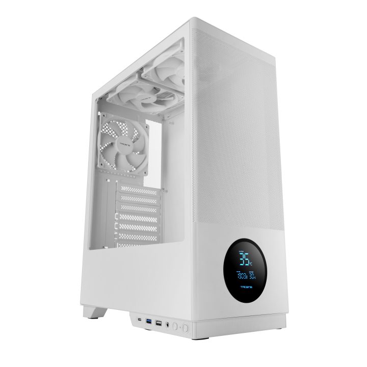 Tacens 2SAGITTA20W caixa de computador Midi Tower Branca