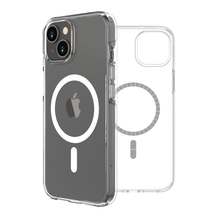 Muvit Recycletek MagSafe Clear Case for Apple iPhone 14 (MCBKC0281)