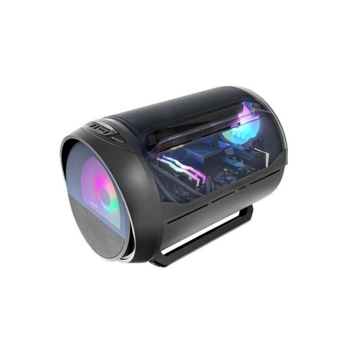 Mars Gaming MC-CYLON Mini Tower Black