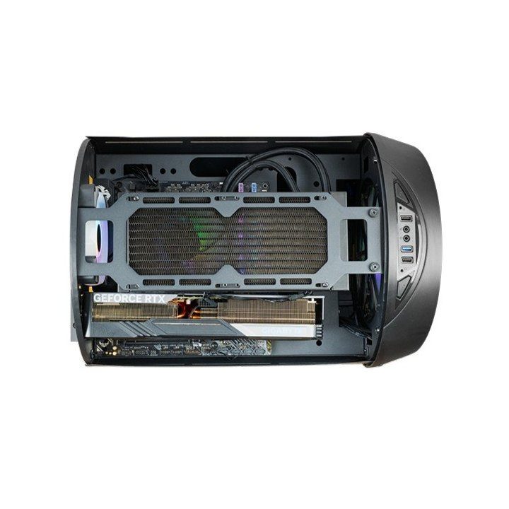 Mars Gaming MC-CYLON Mini Tower Negro