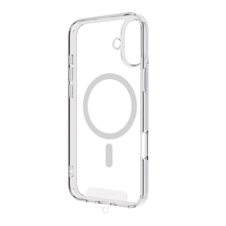 Capa Muvit recycletek MagSafe para Apple iPhone 16 transparente…