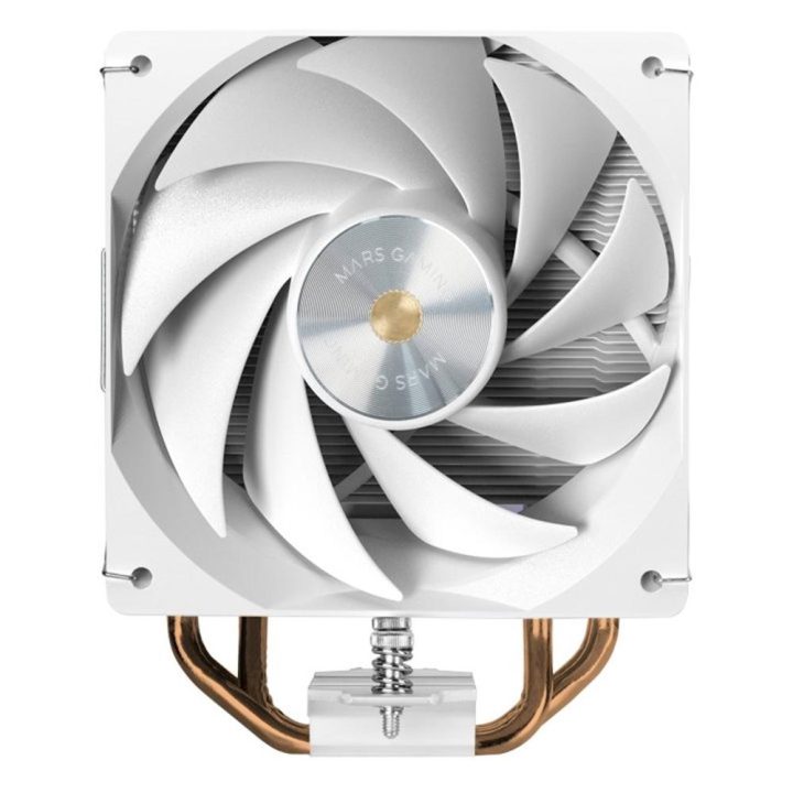 Mars Gaming MCPU-X4W CPU Air Cooler 12 cm White 1 piece(s)