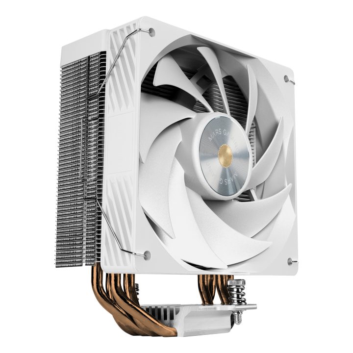 Mars Gaming MCPU-X4W CPU Air Cooler 12 cm White 1 piece(s)