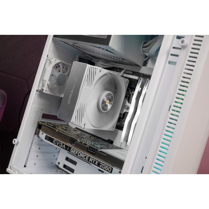 Mars Gaming MCPU-X4W CPU Air Cooler 12 cm White 1 piece(s)