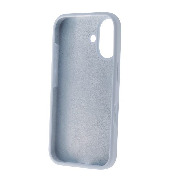 Capa Muvit recycletek liquid silicone para Apple iPhone 16 azul…