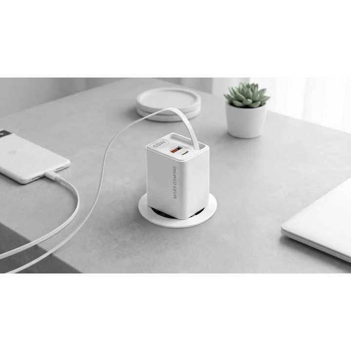 Mars Gaming MDGAN65RW White Mobile Device Charger