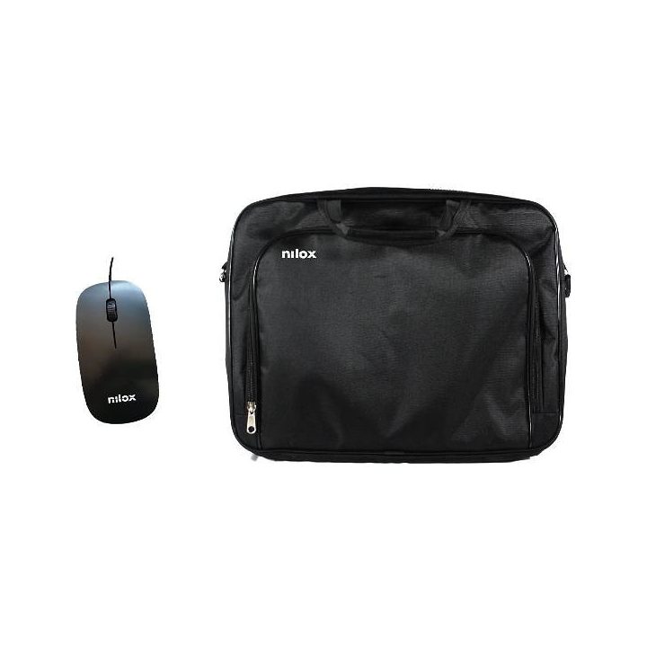 Nilox MALETIN 15,6 ESSENTIAL 2 + RATON OPTICO USB