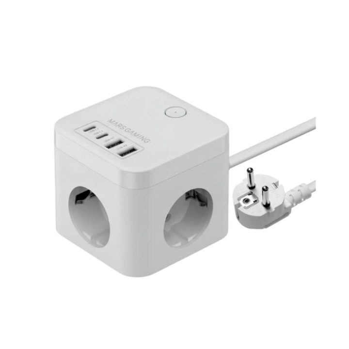 Mars Gaming MDCUBE35W Mobile Device Charger White