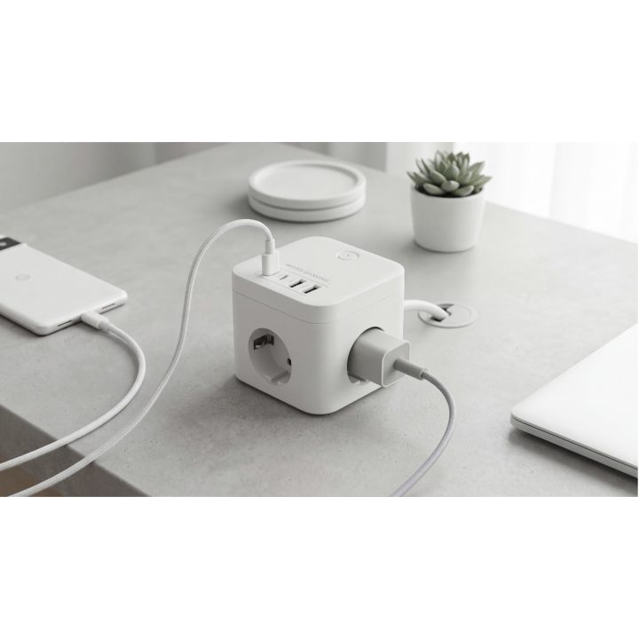 Mars Gaming MDCUBE35W carregador de dispositivo móvel Branco