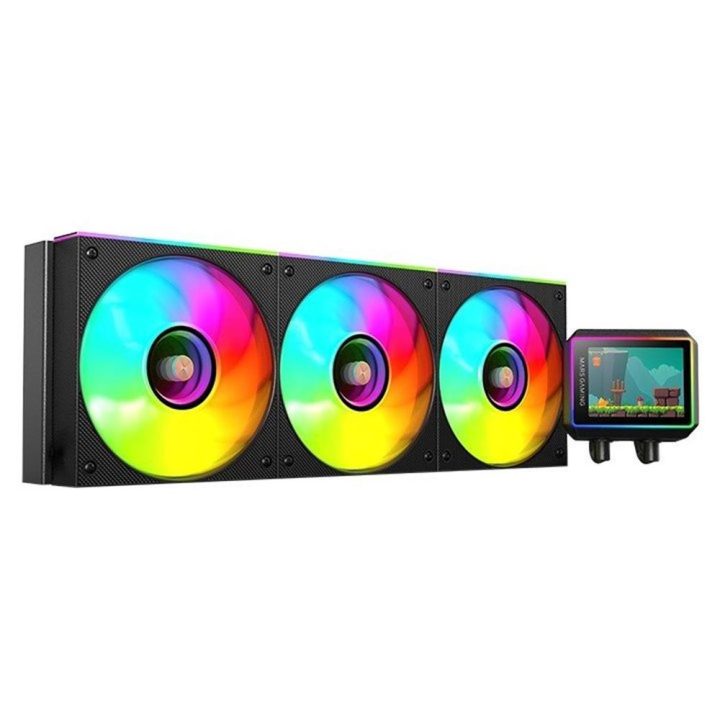 Mars Gaming ML-VISIONII360 CPU All-in-One Liquid Cooler 12 cm Black 1…