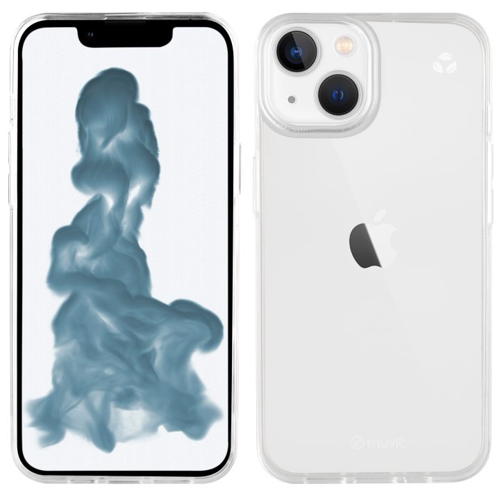 Muvit Recycletek Case for Apple iPhone 14 Transparent (MCCRS0334)
