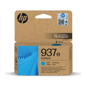HP Original EvoMore 937e Cyan Ink Cartridge