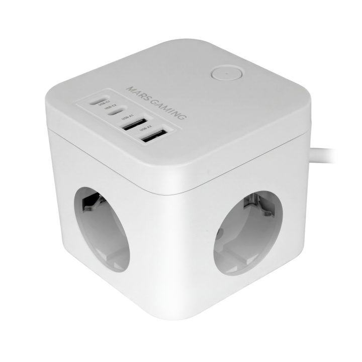 Mars Gaming MDCUBE35W Mobile Device Charger White
