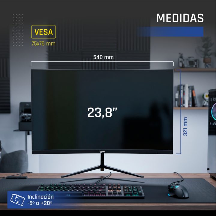 iggual IGG320921 24" Full HD 120 Hz IPS