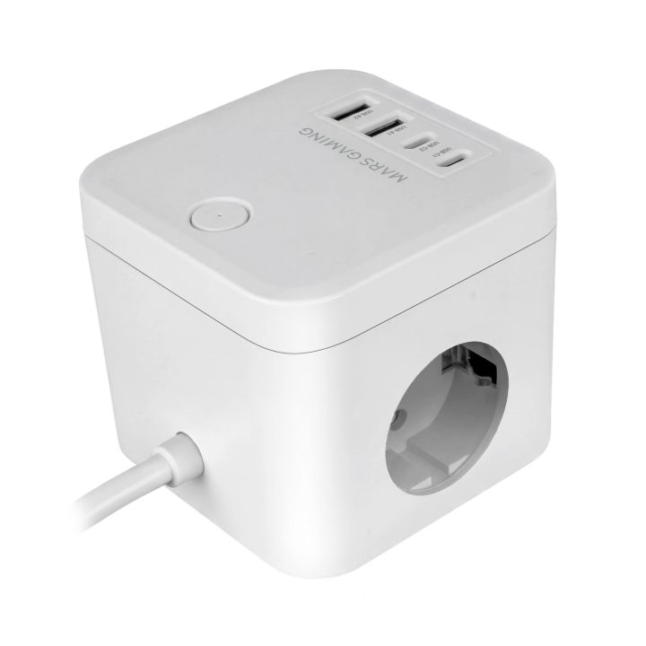 Mars Gaming MDCUBE35W Mobile Device Charger White