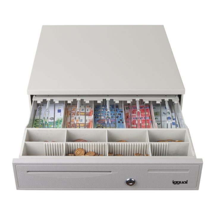 iggual Gaveta de moedas IRON-50PW 5+8 Branco Puro