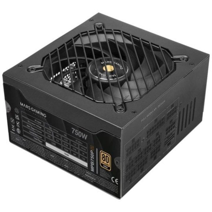 Mars Gaming MPB750PSI ATX 750W Power Supply Black