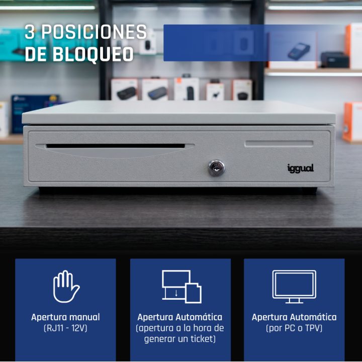 iggual Gaveta de moedas IRON-50PW 5+8 Branco Puro