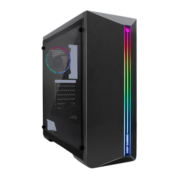 Deep Gaming CAIXA ATX A200 USB 3.2 GEN1 SEM FTE. ARGB + 1 VENTILADOR…